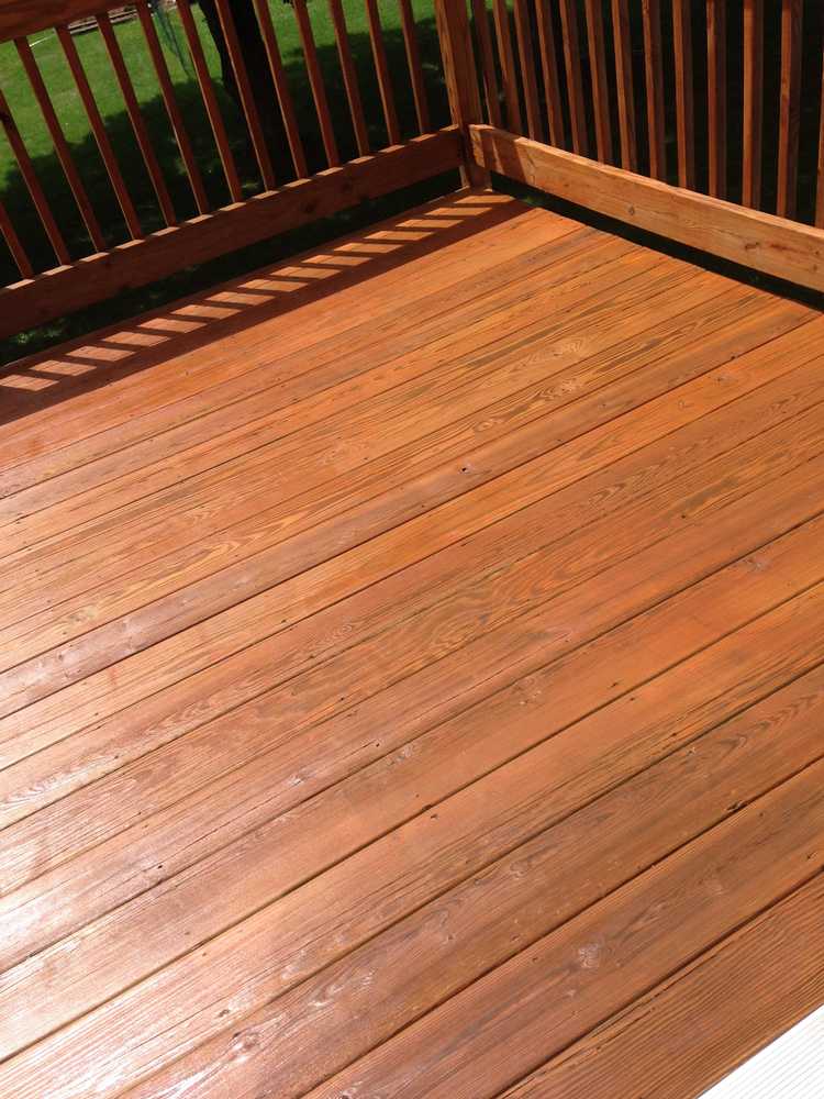 Deck Staining