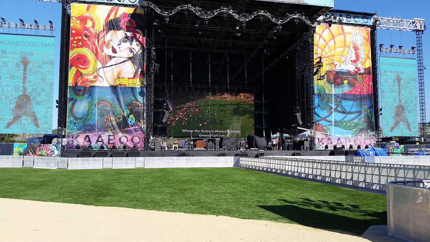 Kaaboo Festival by Omega Turf