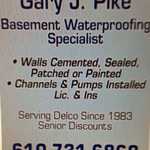 Gary J Pike Concrete And Basement Waterproofing