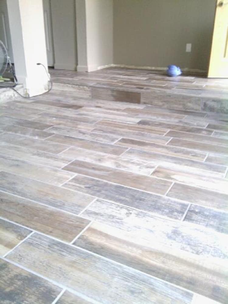Wood Plank Tile! What a beautiful trend!