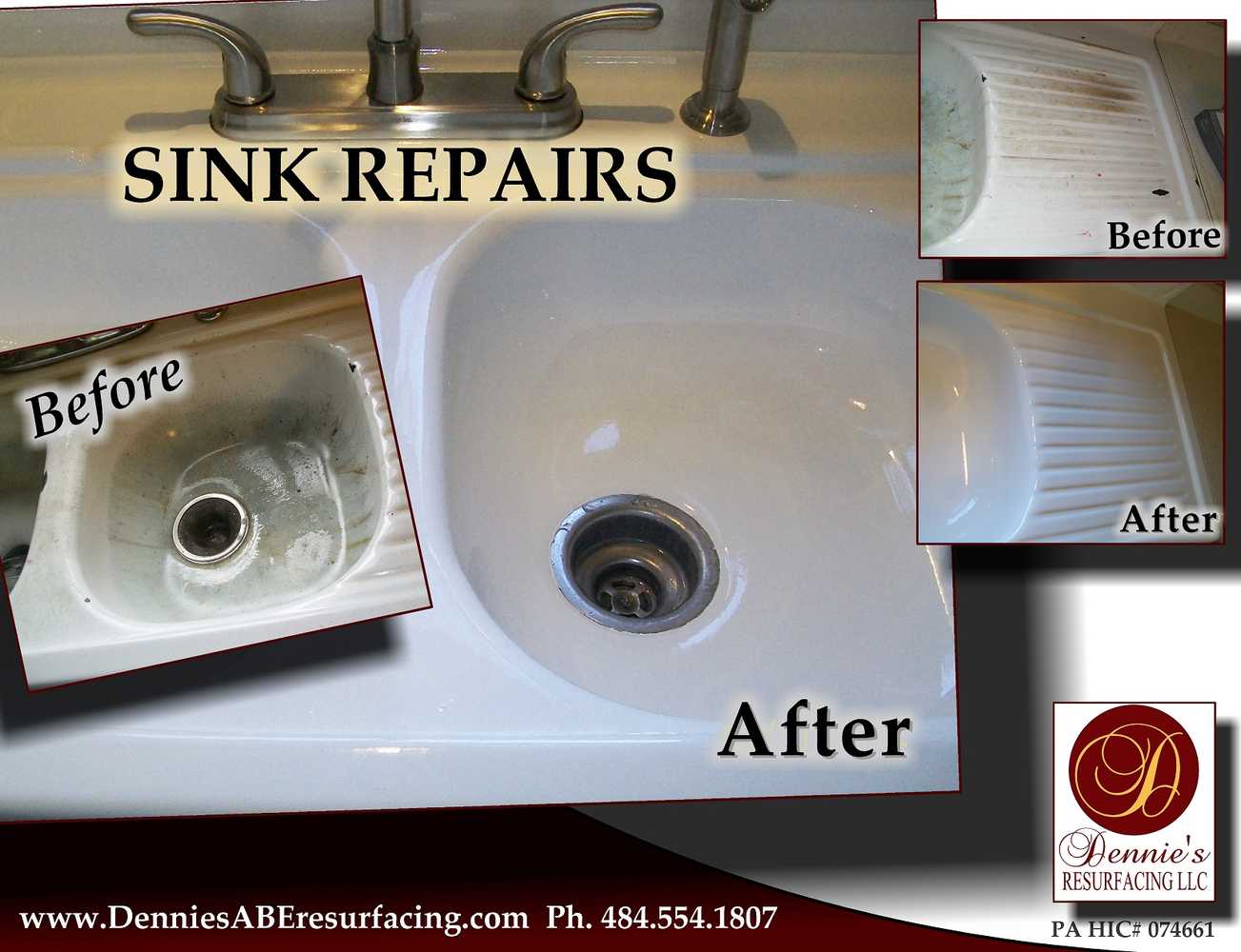 Sink Repairs & Restorations