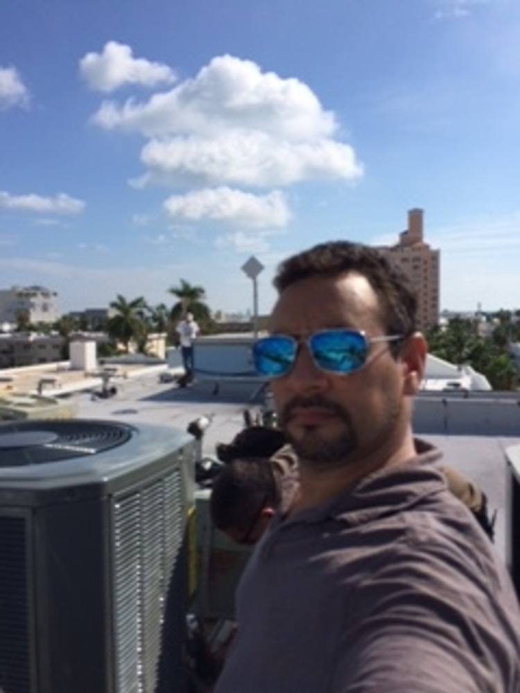New AC Trane installation in south Beach