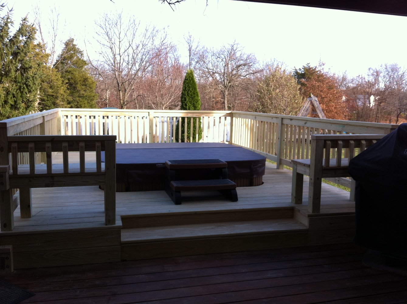 Hot Tub Deck