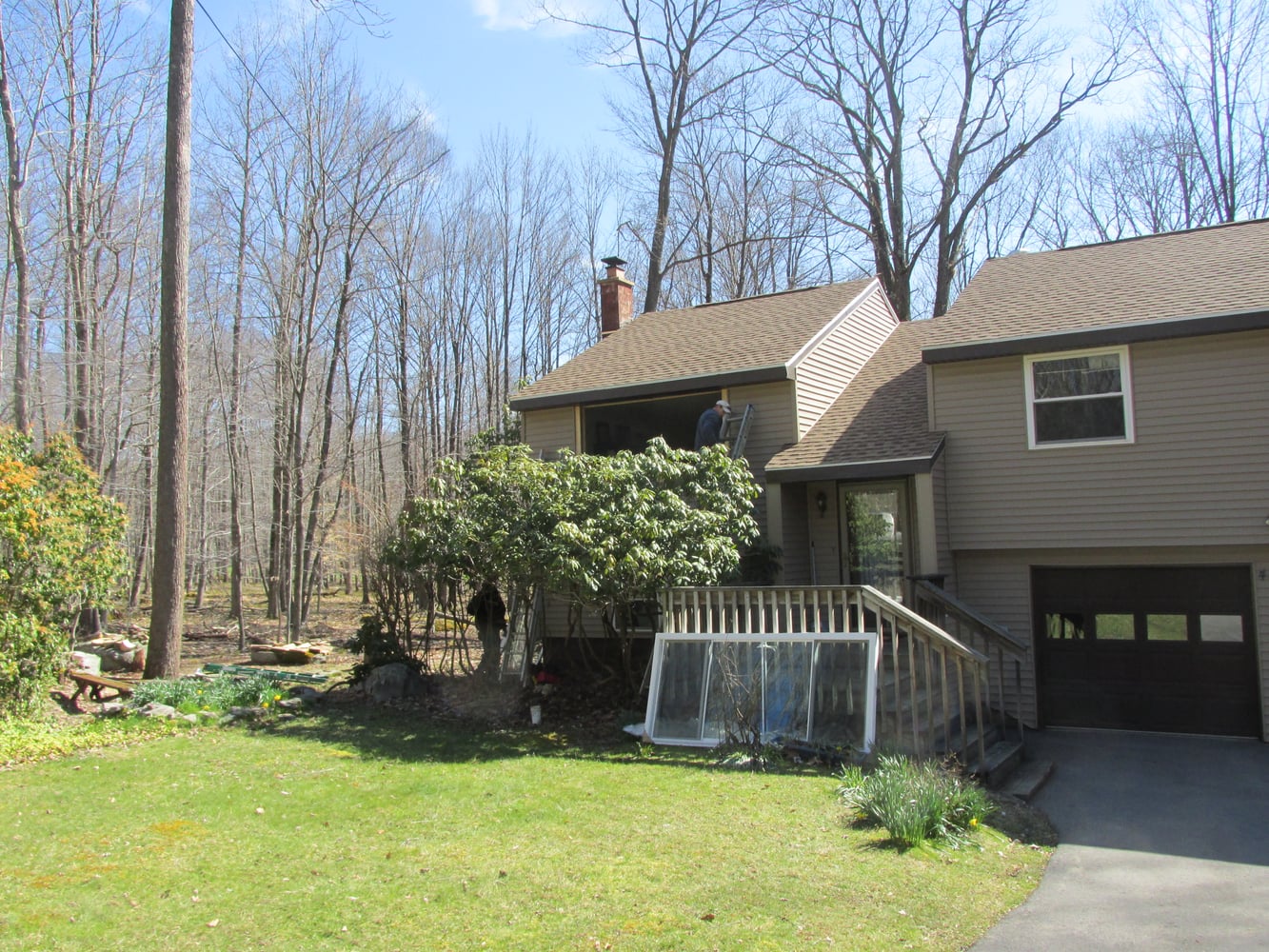 Window, Door, Fascia, Gutters, and a New Roof