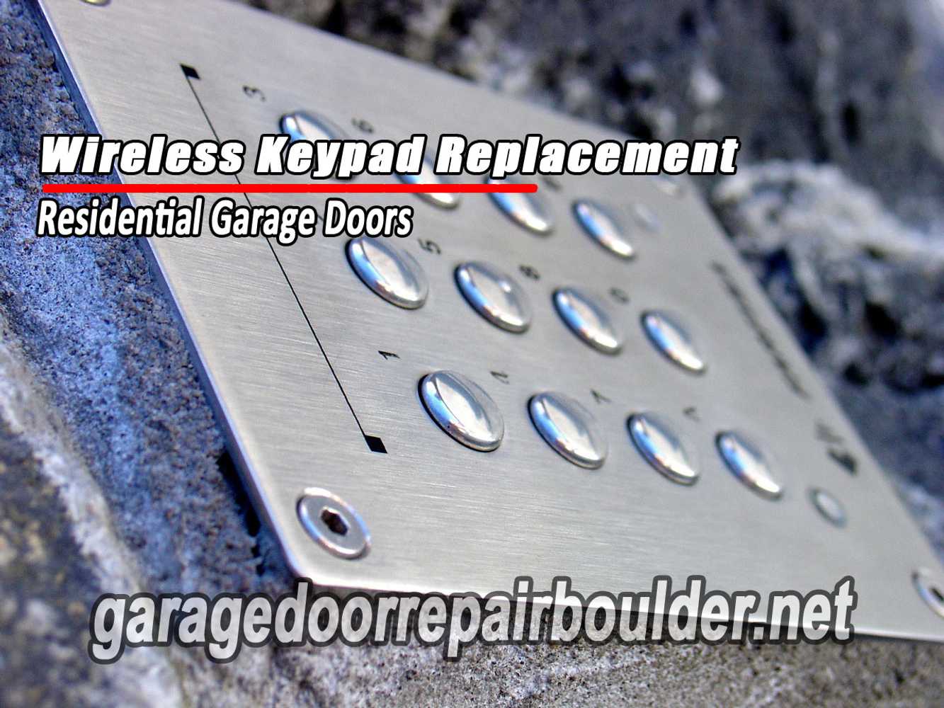 Garage Door Repair Boulder