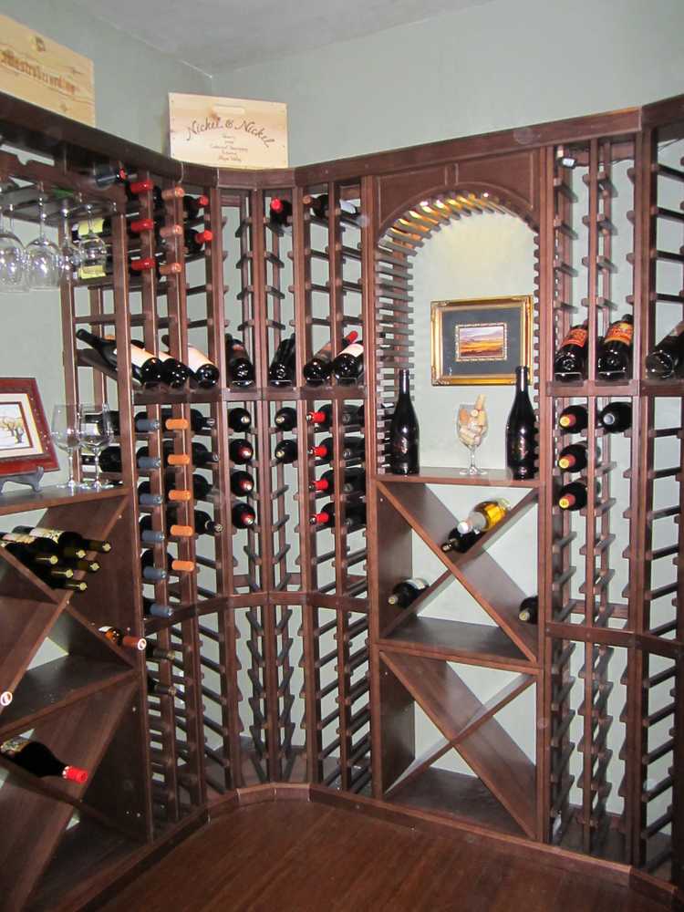 Irvine Handyman Builds Wine Cellar