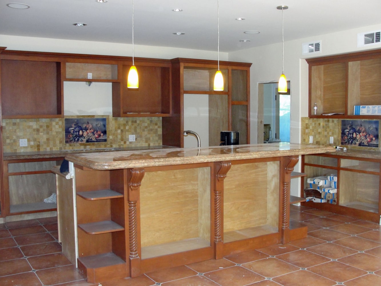 North Hollywood Custom Home Kitchen