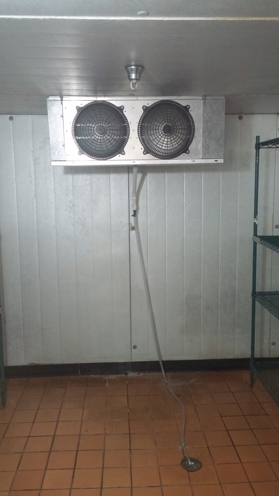 Old cooler we replaced