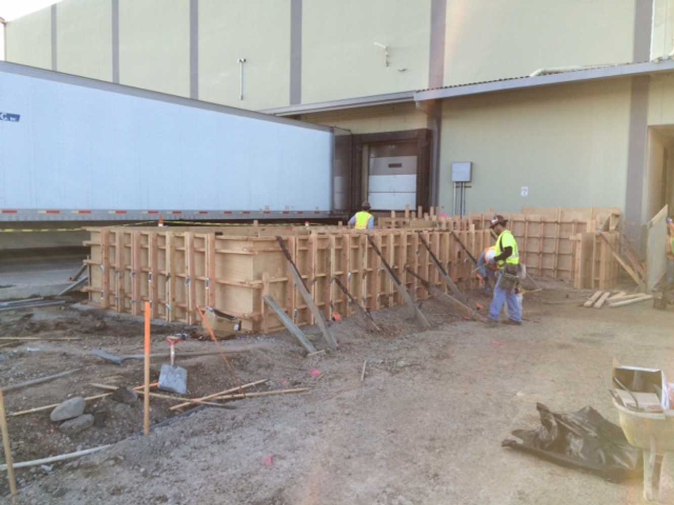 Albertsons Distribution Center, Brea, Ca. - Site Work