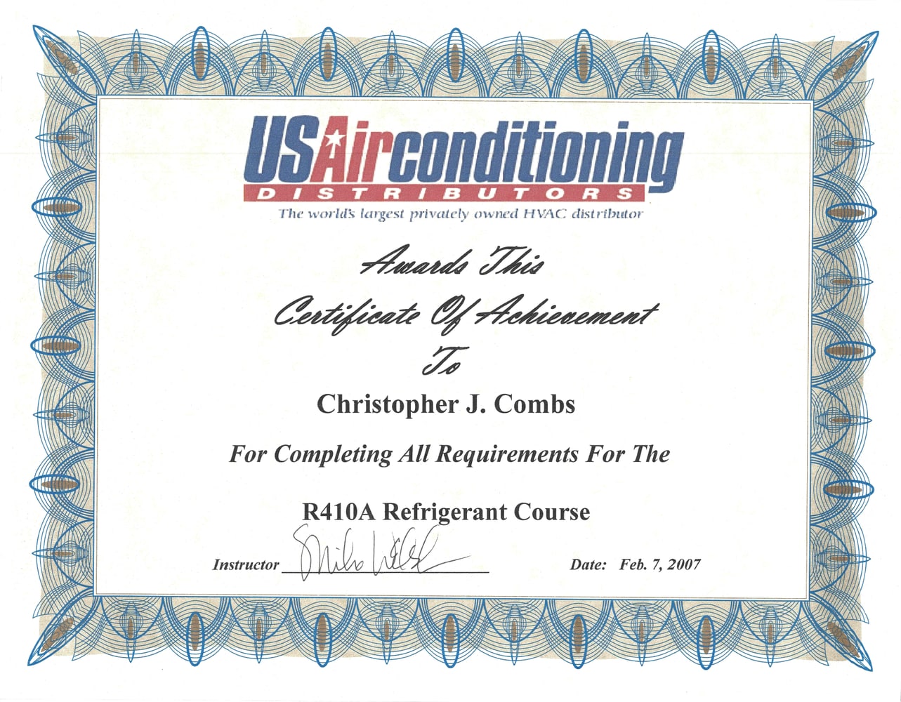 Training and Certifications 