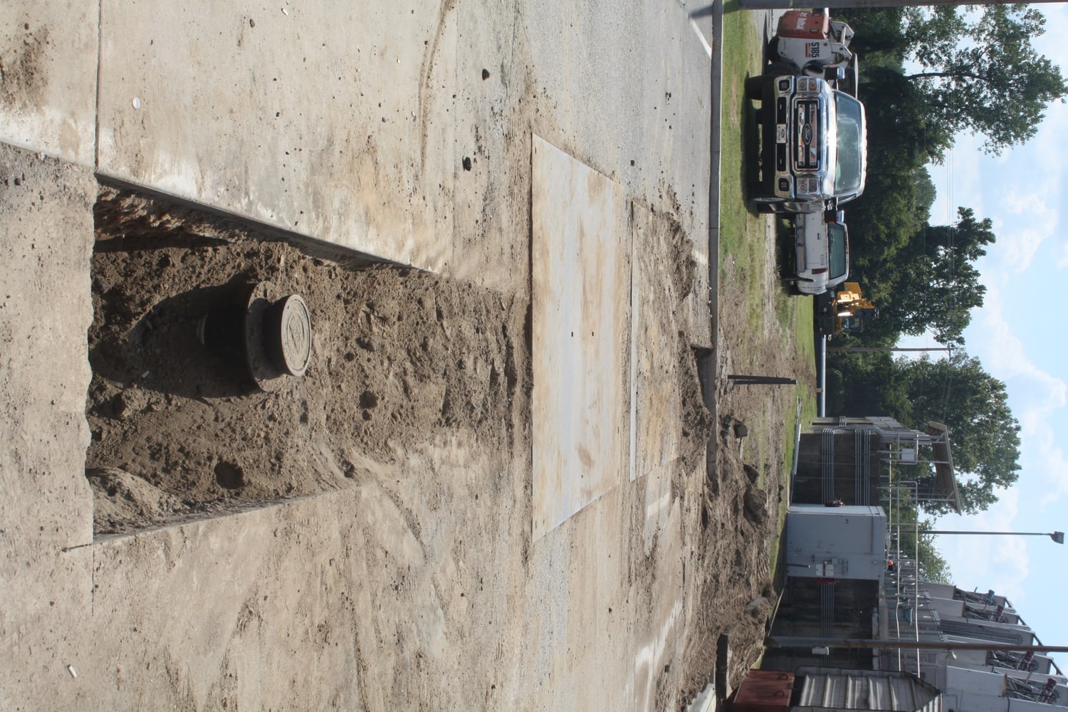 waste water treatment plant