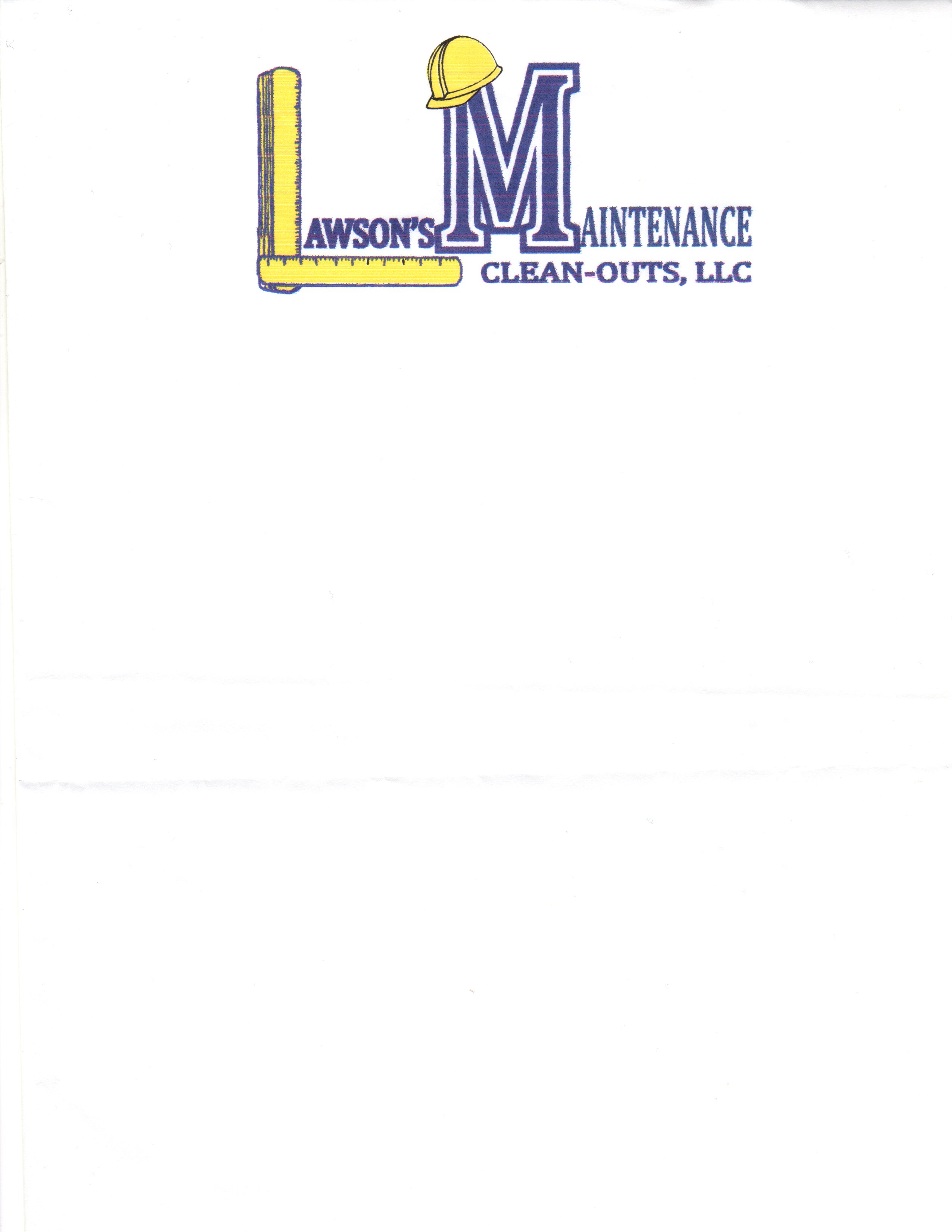 Lawson's Maintenance & Clean-Outs, L.L.C.