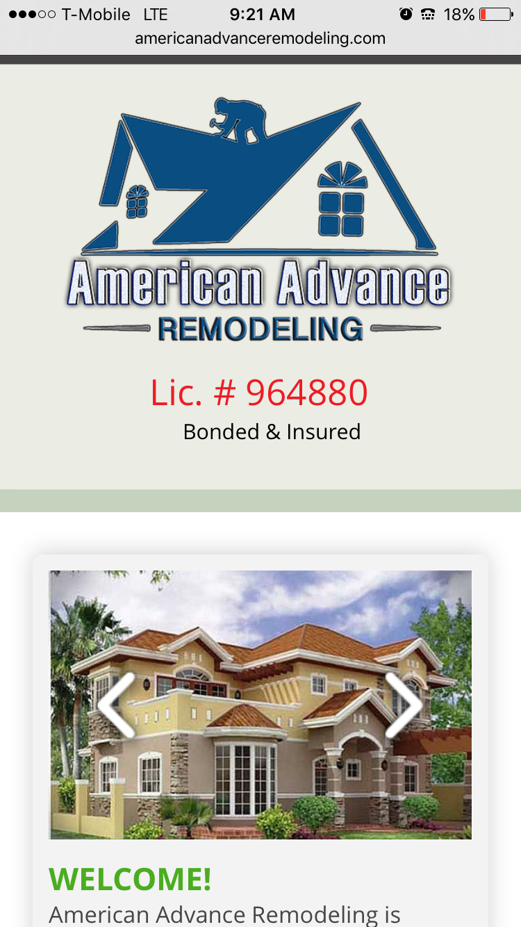 American Advance Remodeling
