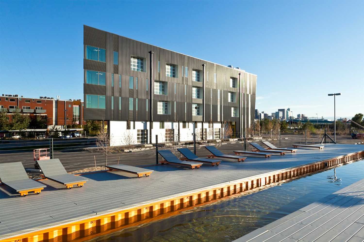 Shipping Container Swimming Pool