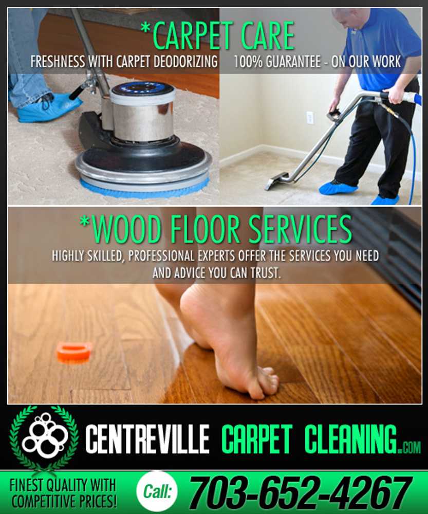 Centreville Carpet Cleaning Project