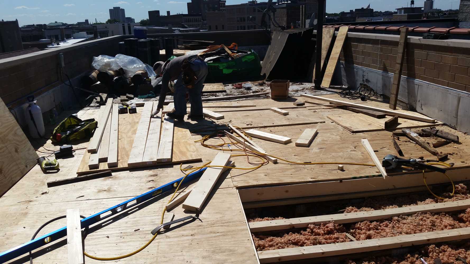 Flat roof Chicago from Jj Construction Enterprises Inc