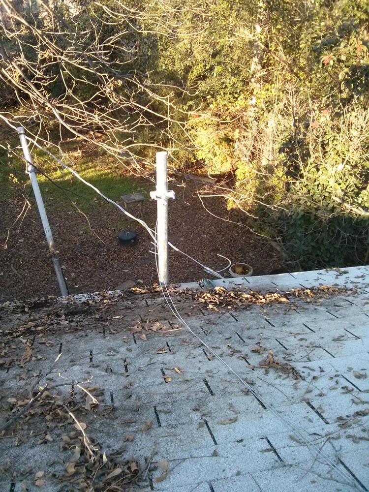 Tree damage/Service Riser repair