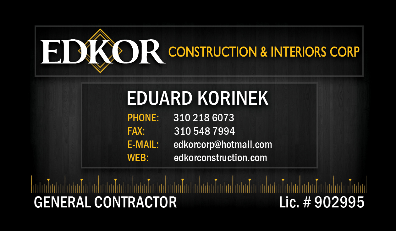 Edkor Construction And Interiors Corp