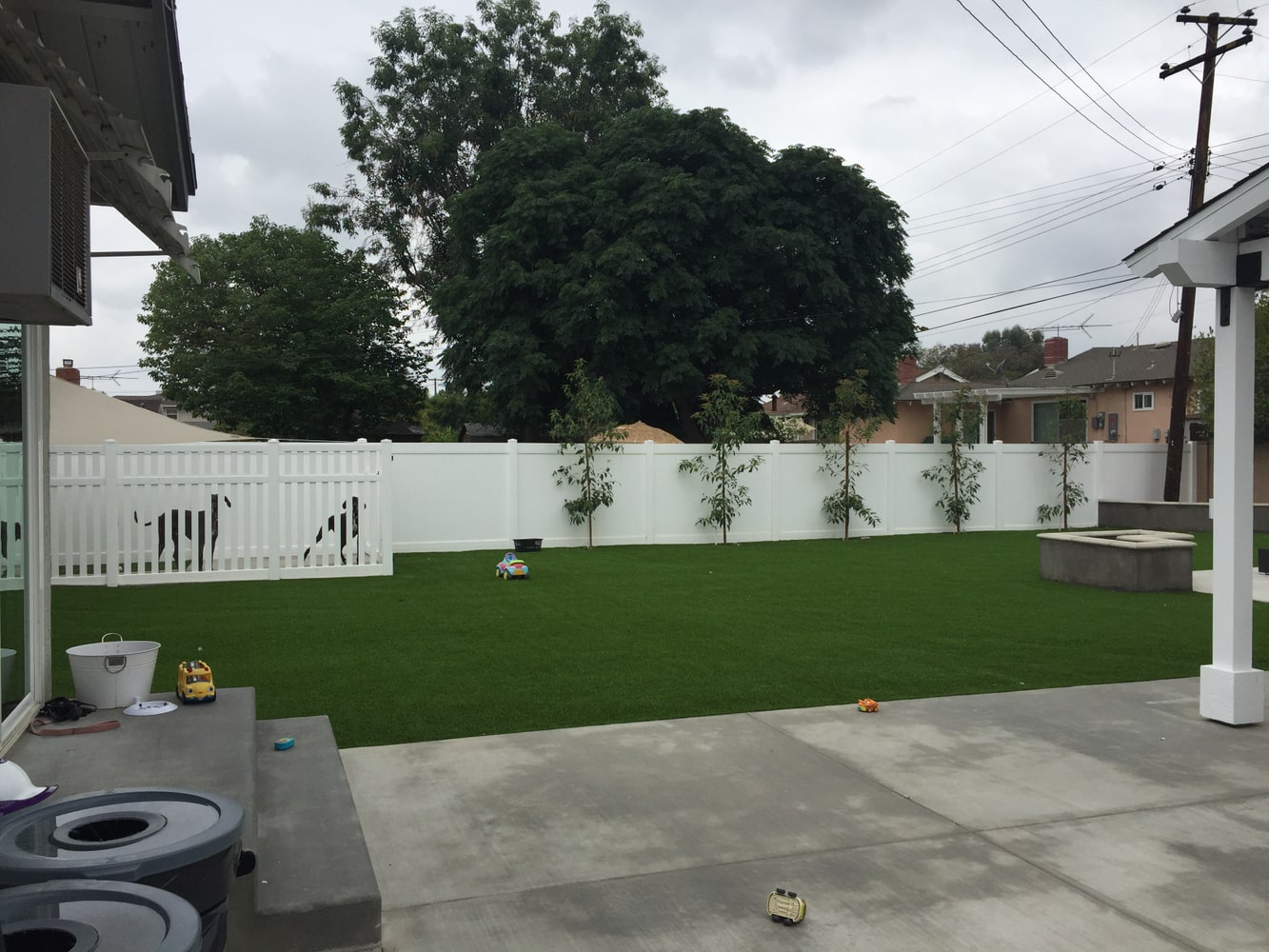 Vinyl fence and gates