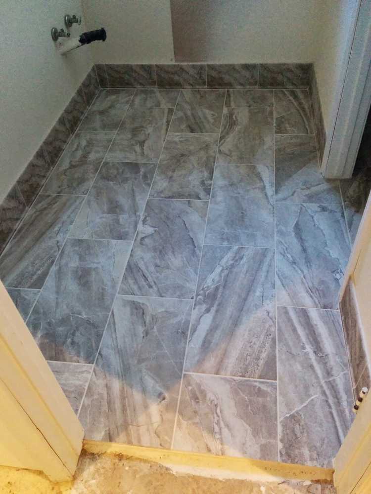 Tub shower floor combo