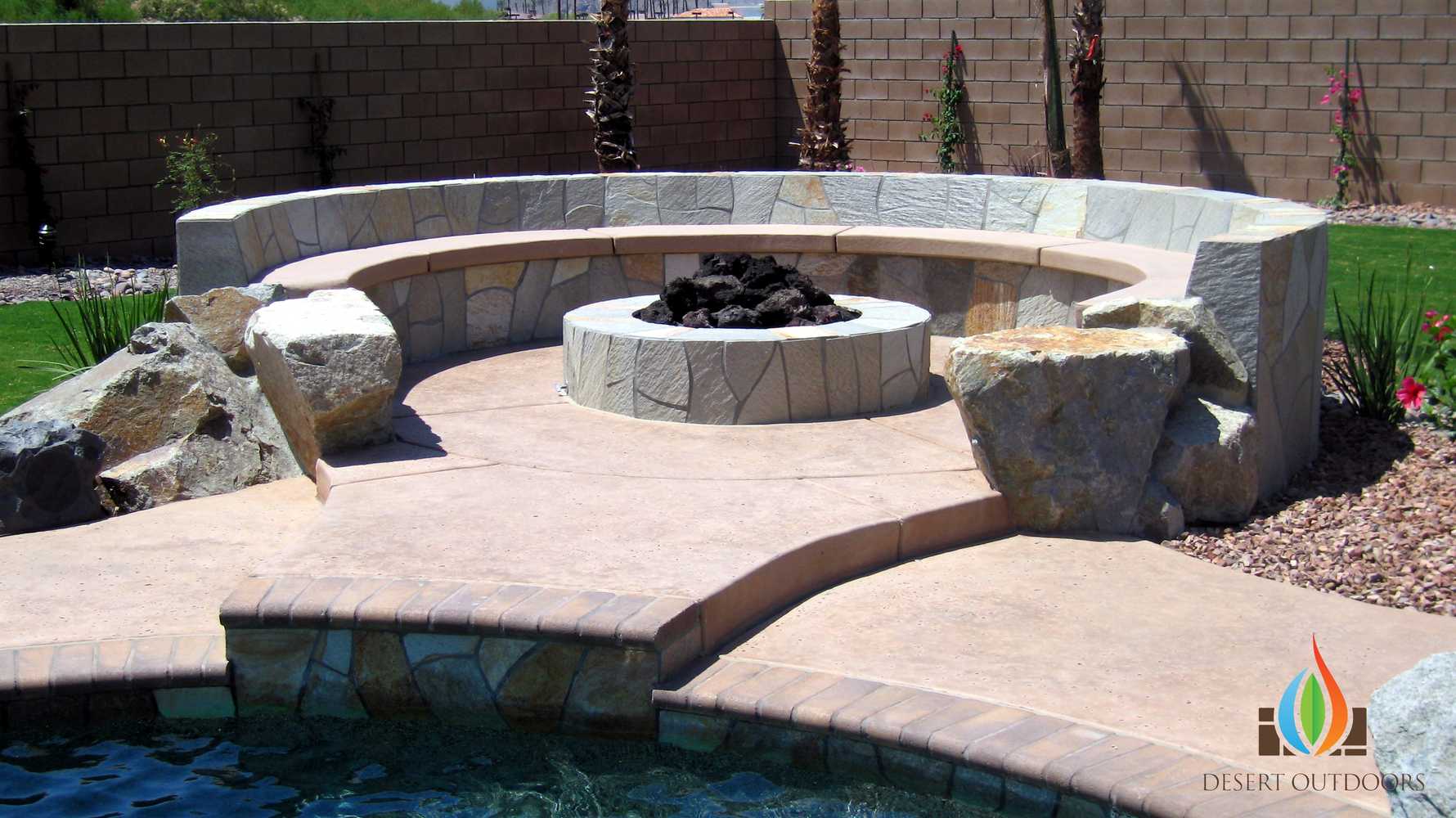 Decking and Firepits