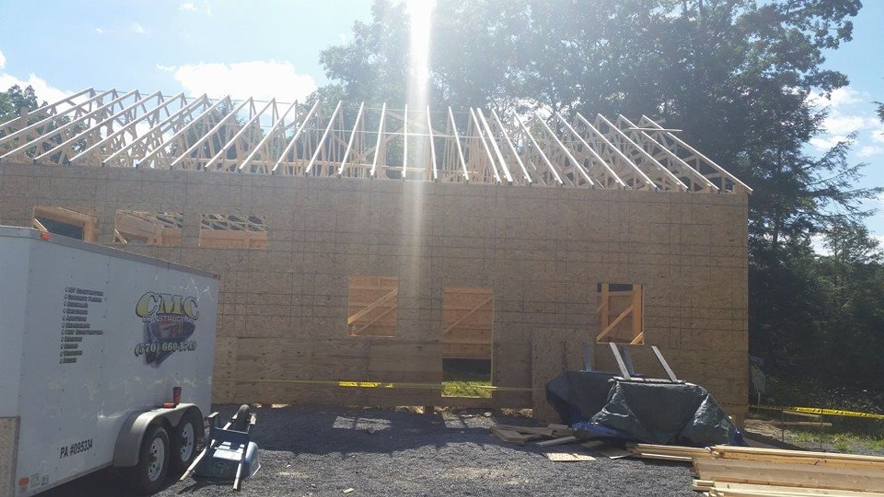 Clinton County PA - Gallagher Township Building 2014