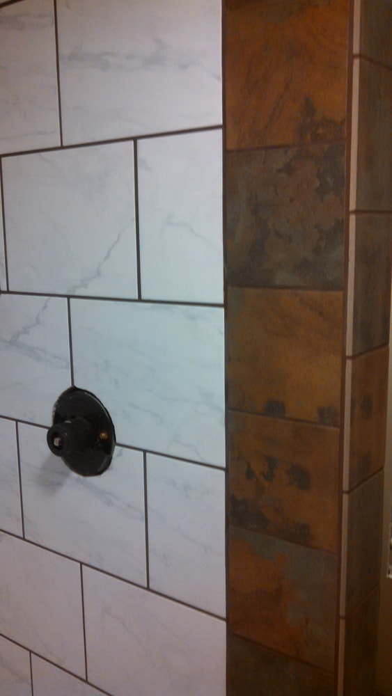 Basement bathroom remodel