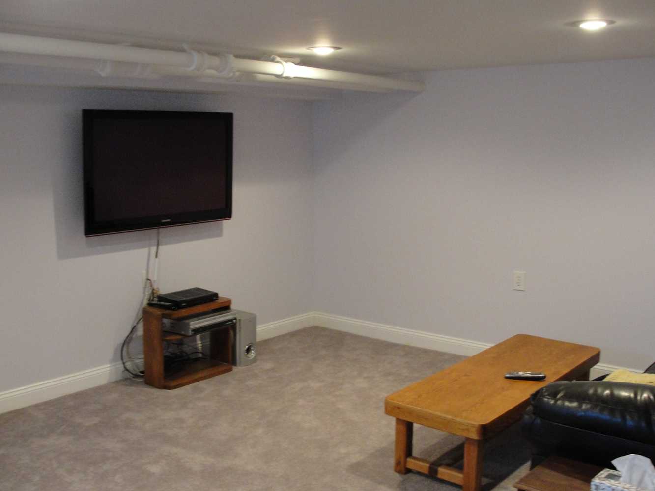 Basement remodel