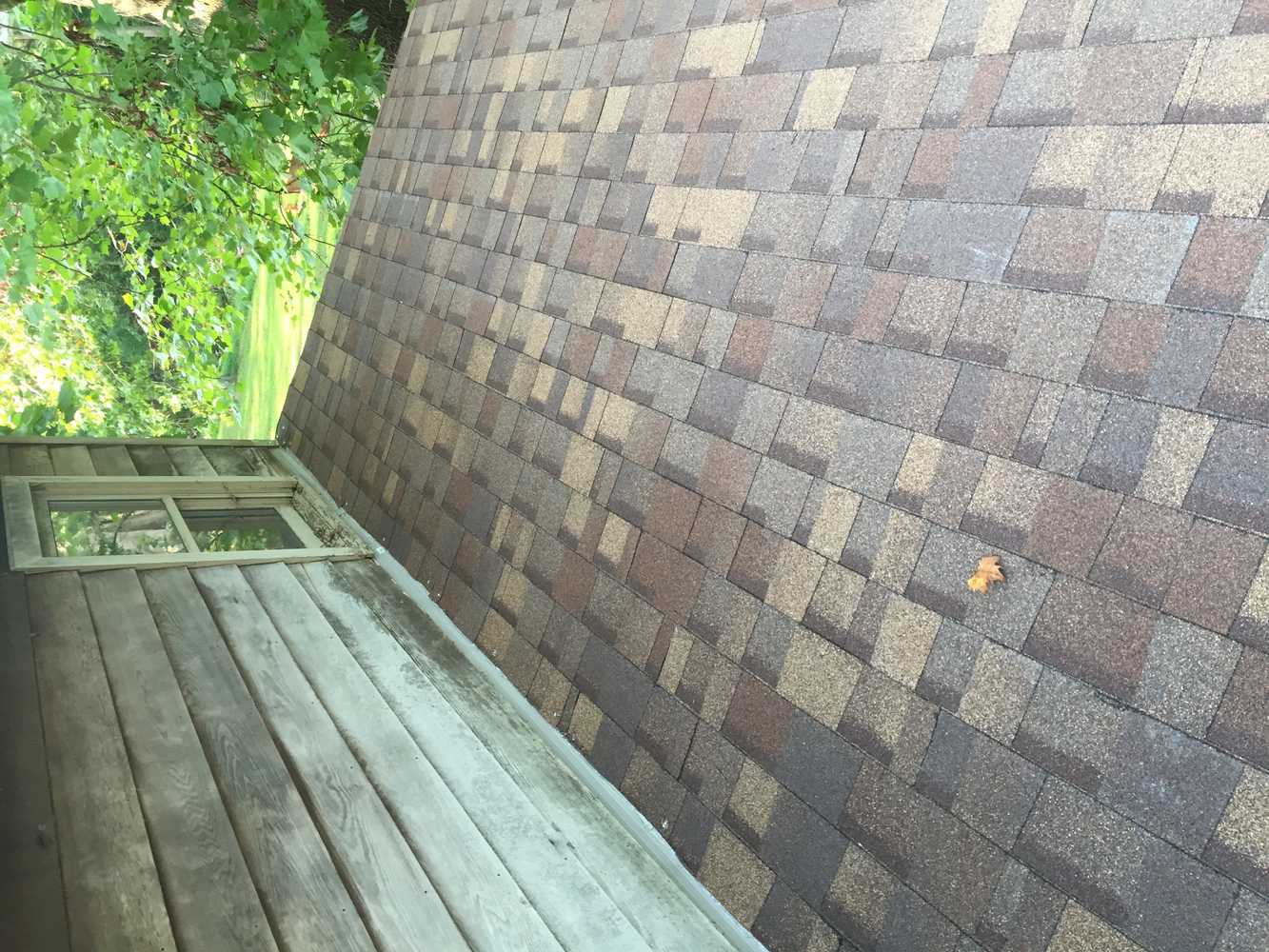 Cedar roof repair