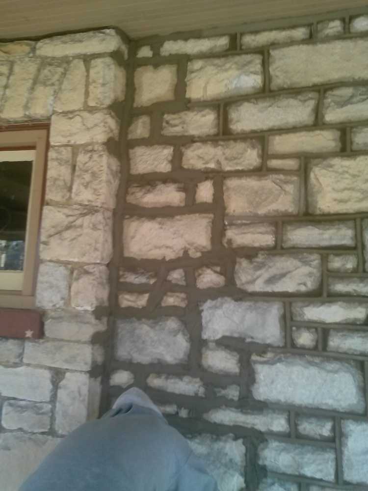 Stone Pointing - Ribbon Pointing