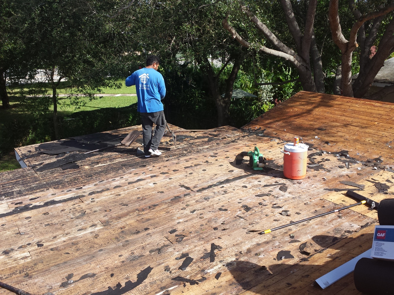 GAF system shingle roof in Coral Gables/Coconut Grove