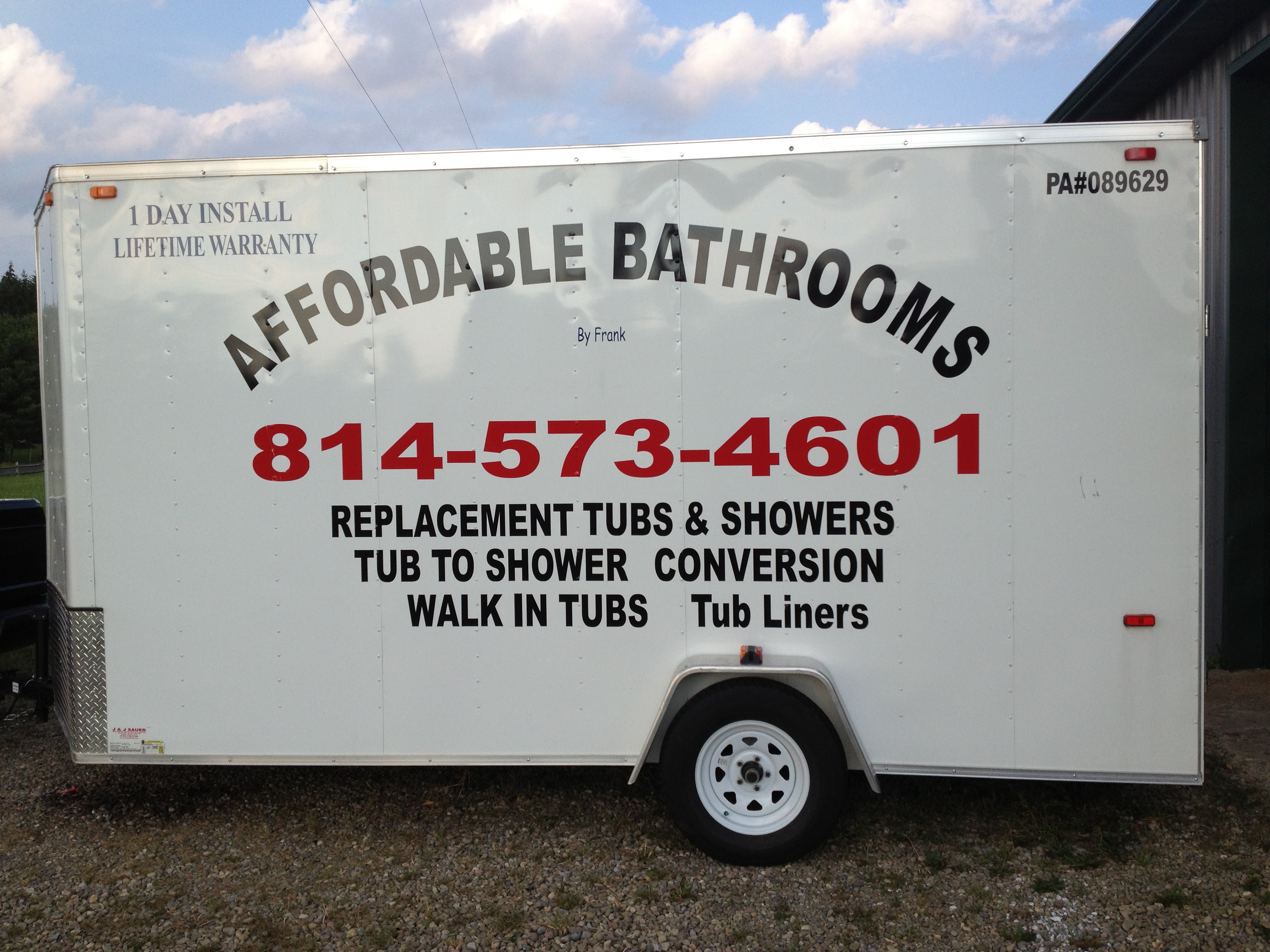 Affordable Bathrooms by Frank