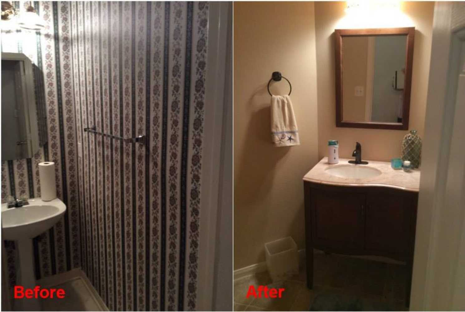 remodel job from Painting Services By Steve