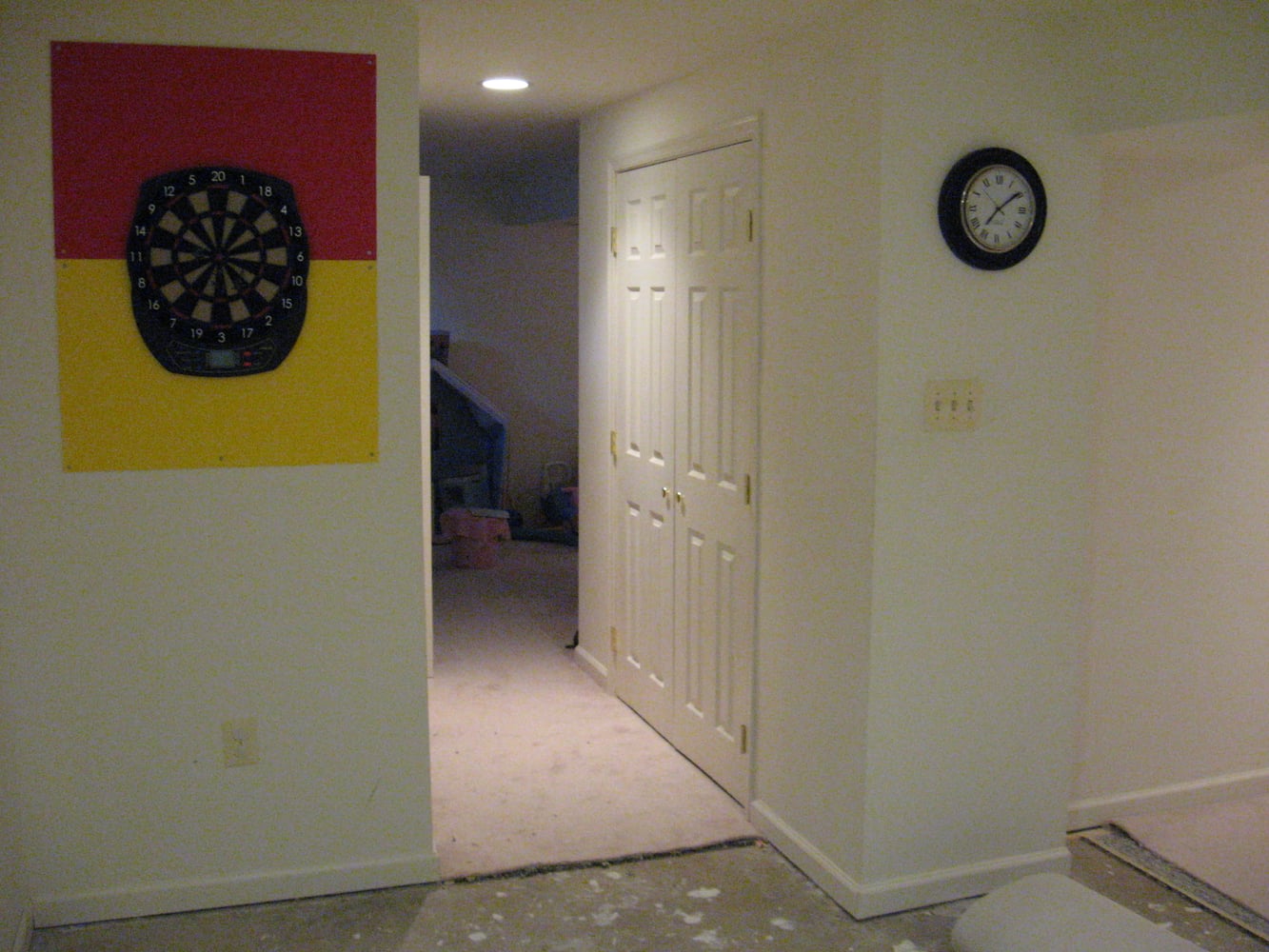 Basement hall to Full Bath from All By Code, LLC