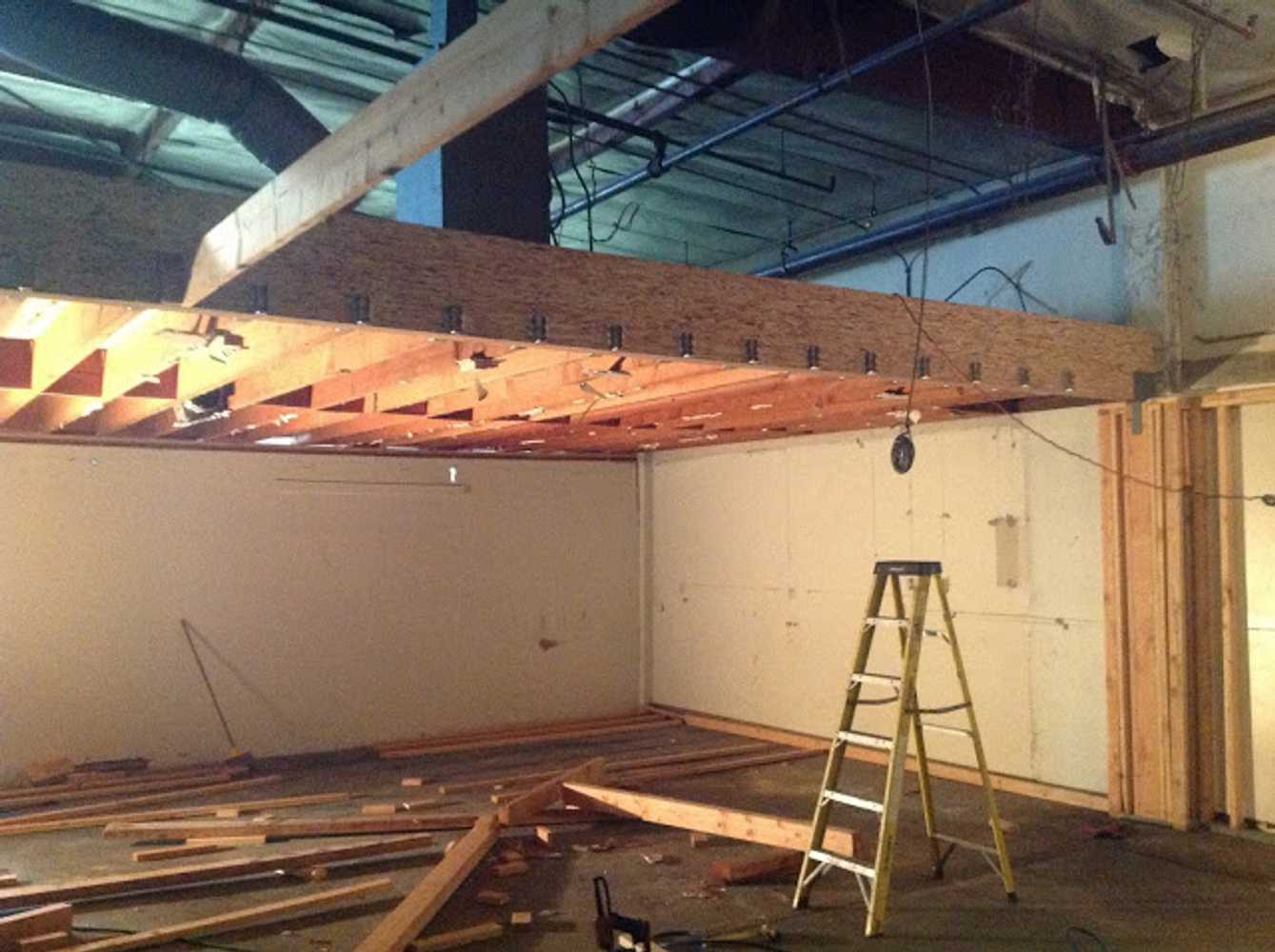 Showroom Demo & Re-Construction