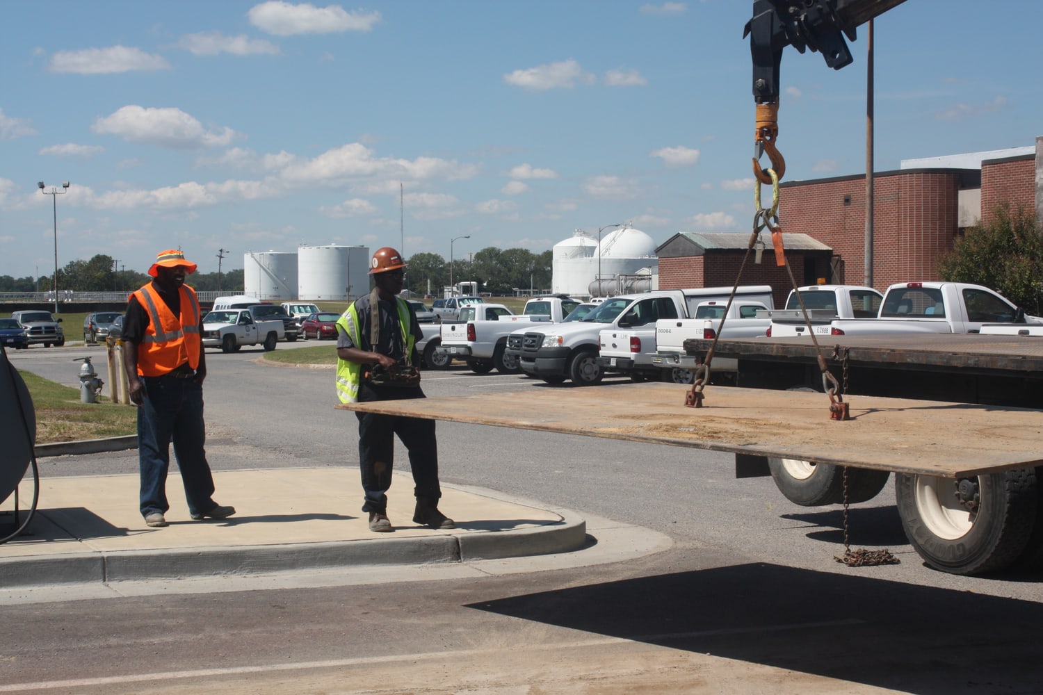 waste water treatment plant