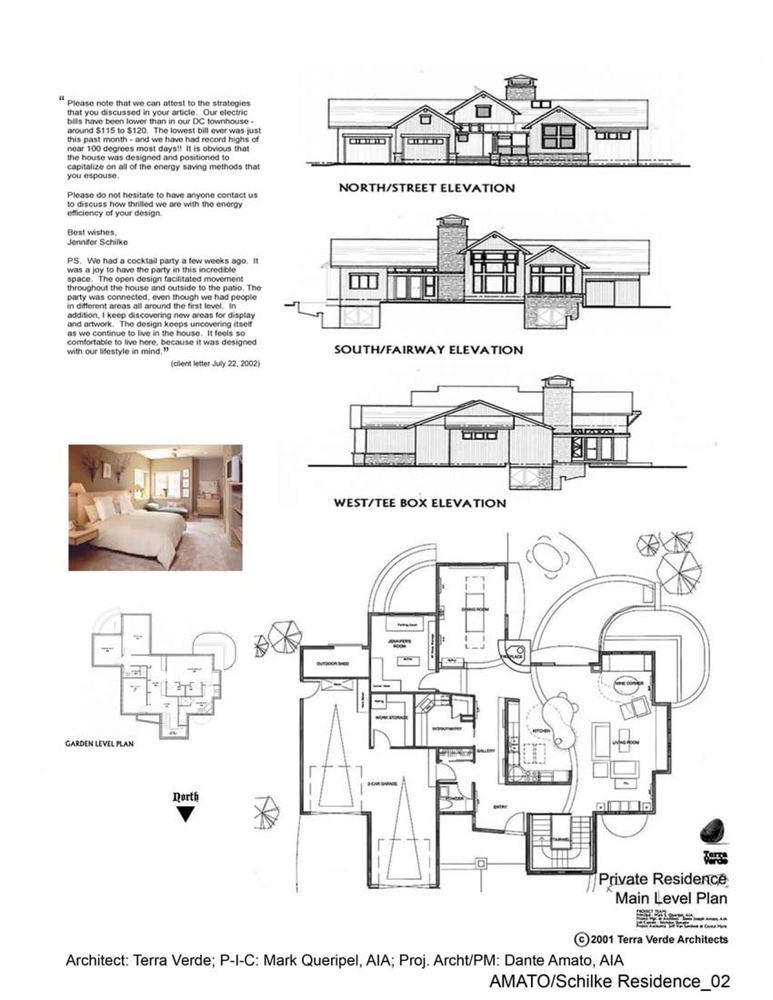 Dante Amato, AIA -Architect for Terra Verde Architects