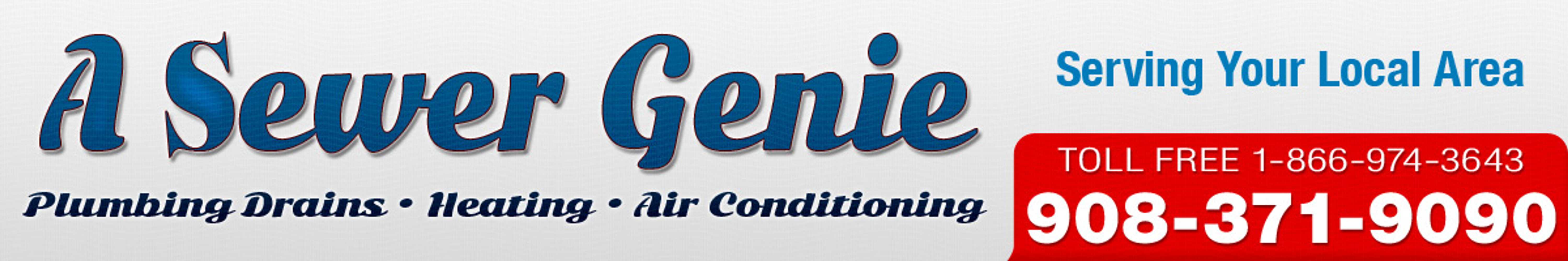 A Sewer Genie Sewer & Drain Heating & Air Conditioning 
