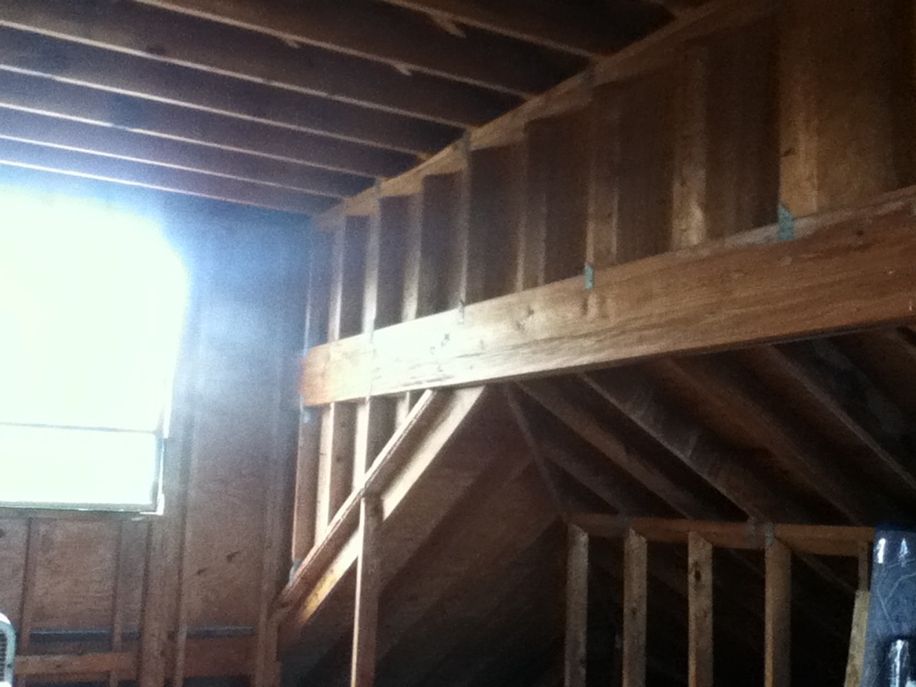 Dead On 2nd Story Garage Addition