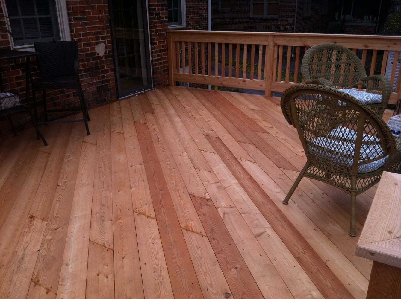 Siberian Larch Deck project, Northgshore, Chattanooga TN