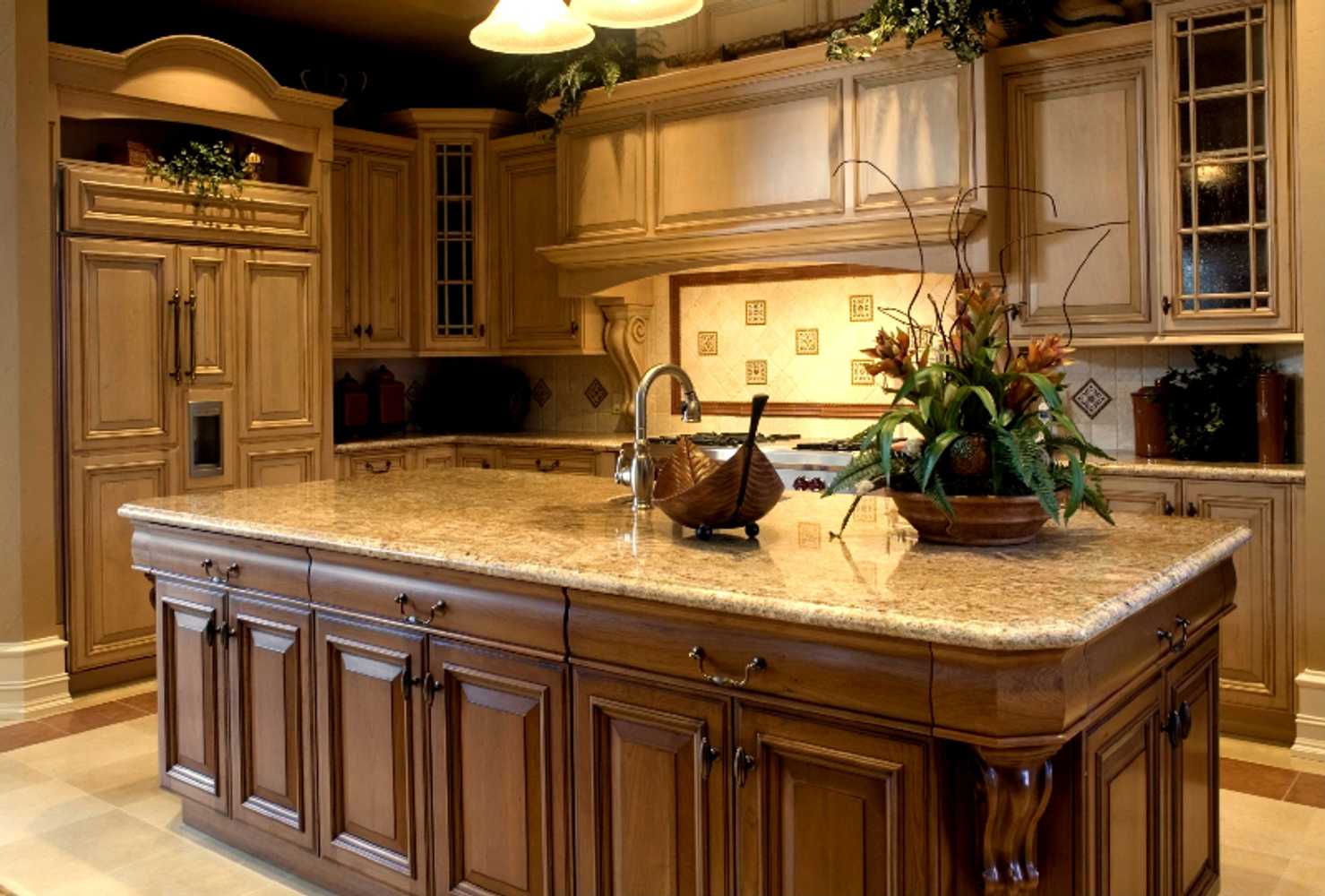 These kitchens look great after getting cabinet refacing by Cabinet Cures of Oklahoma!