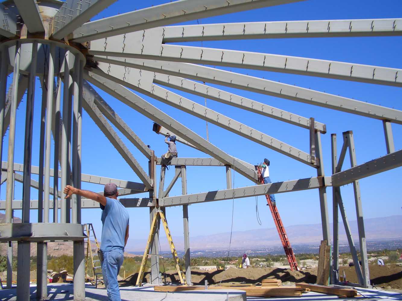 Structural Steel Photo(s) from Palm Springs Welding Inc