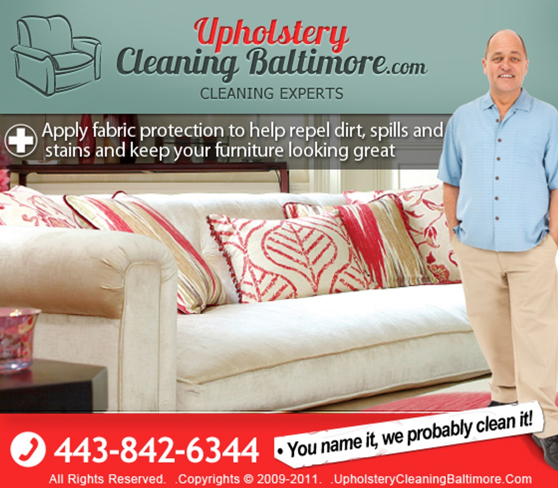 Upholstery Cleaning Baltimore Project