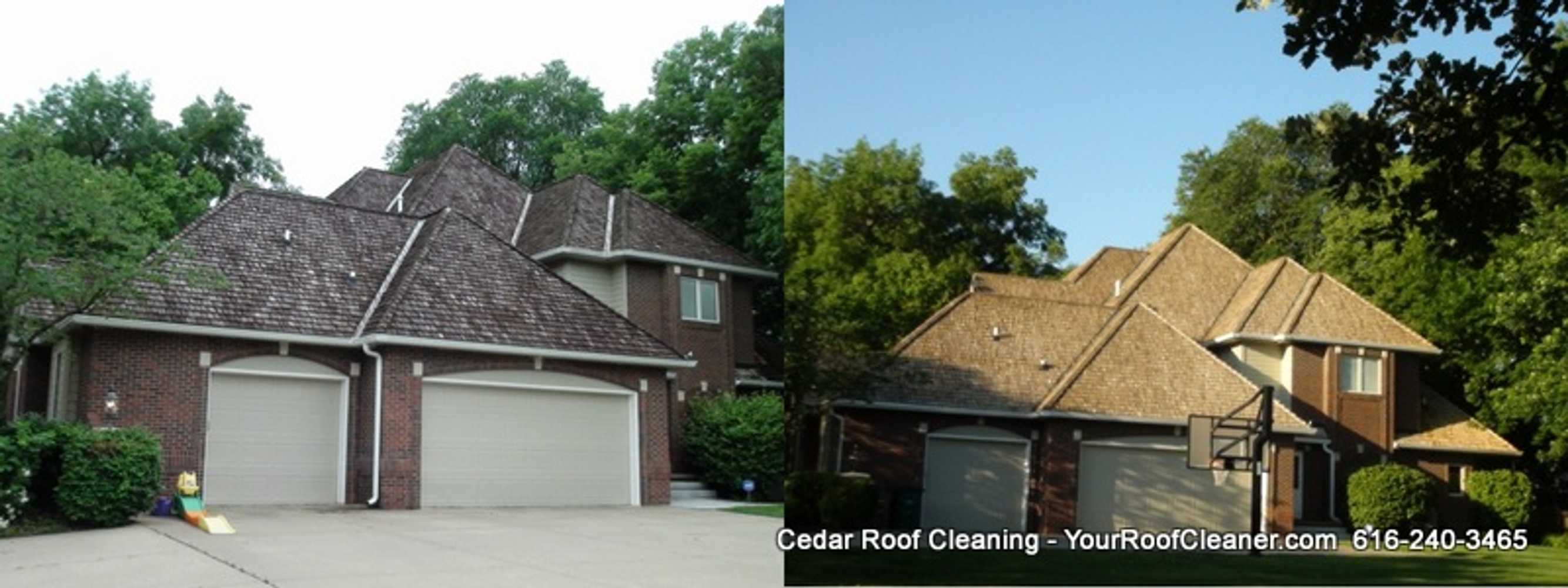 Cedar Roof Cleaning