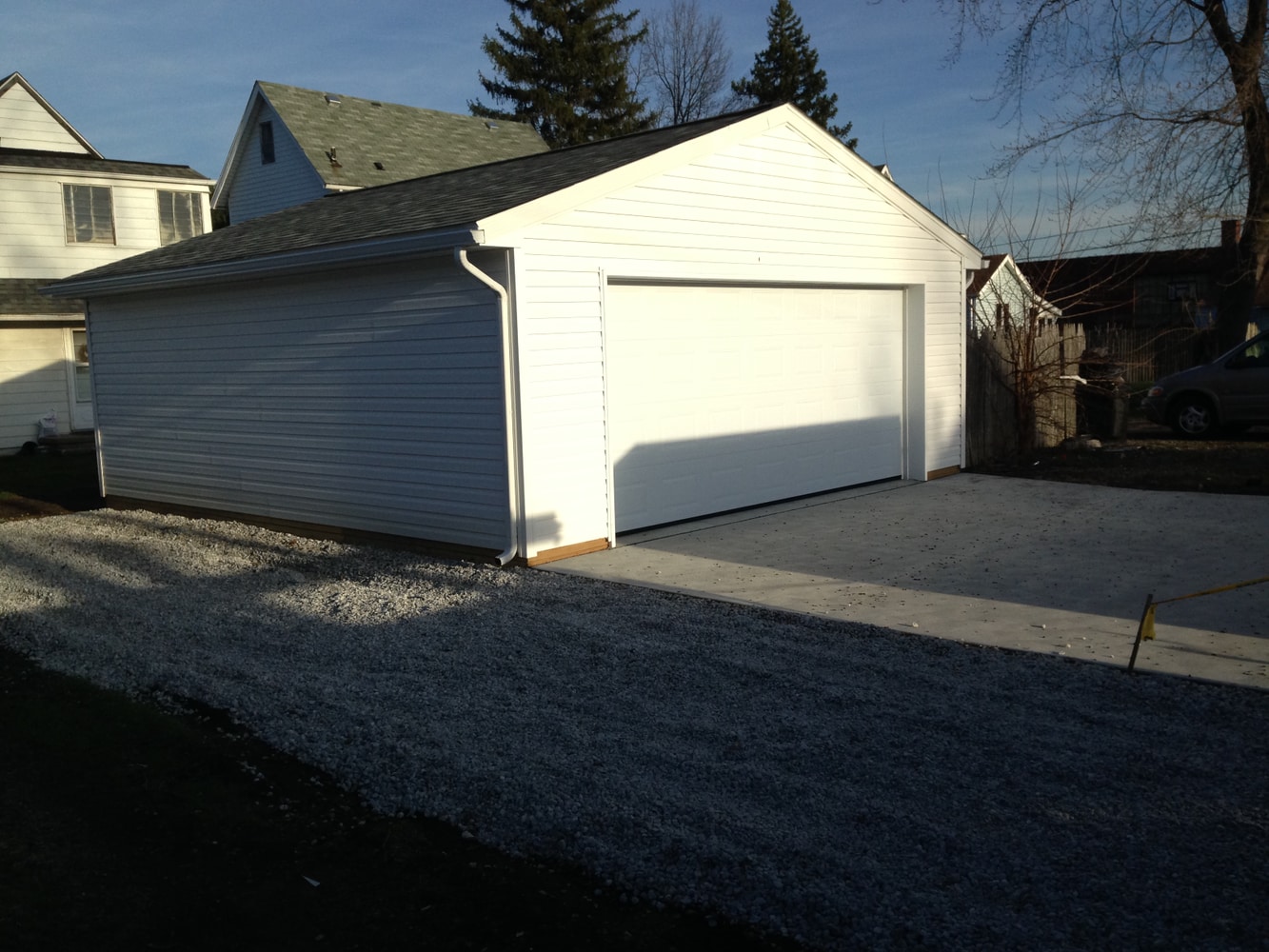 NEW CONSTRUCTION - GARAGES