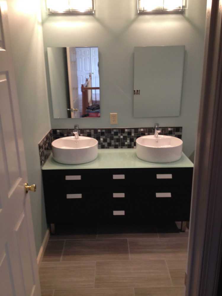  Bathroom Renovation. Photos from David Romano Construction LLC