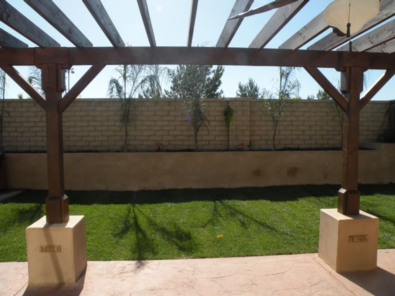 Orange County Outside Bar and Fireplace