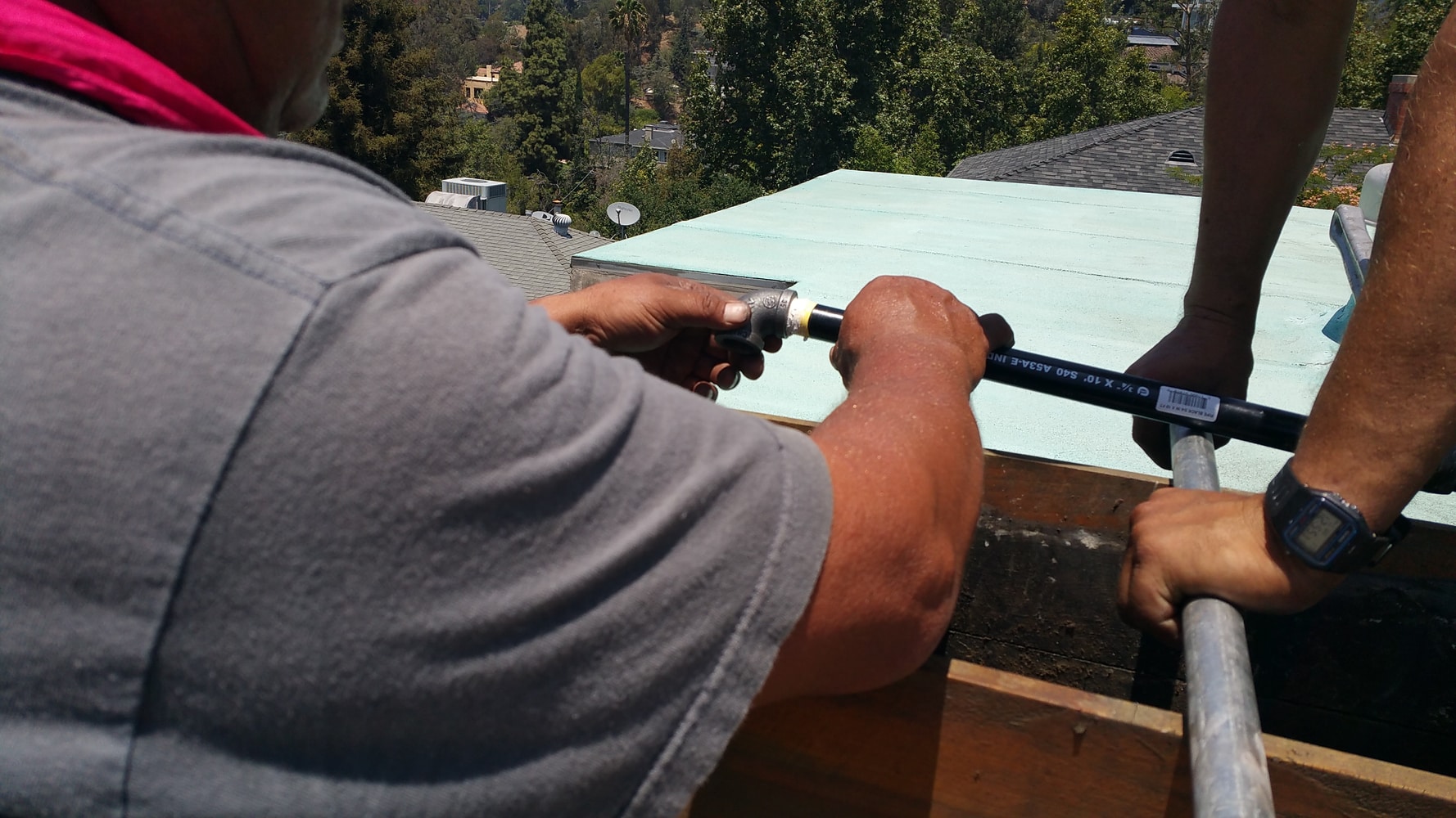 Rooftop Hollywod Hills