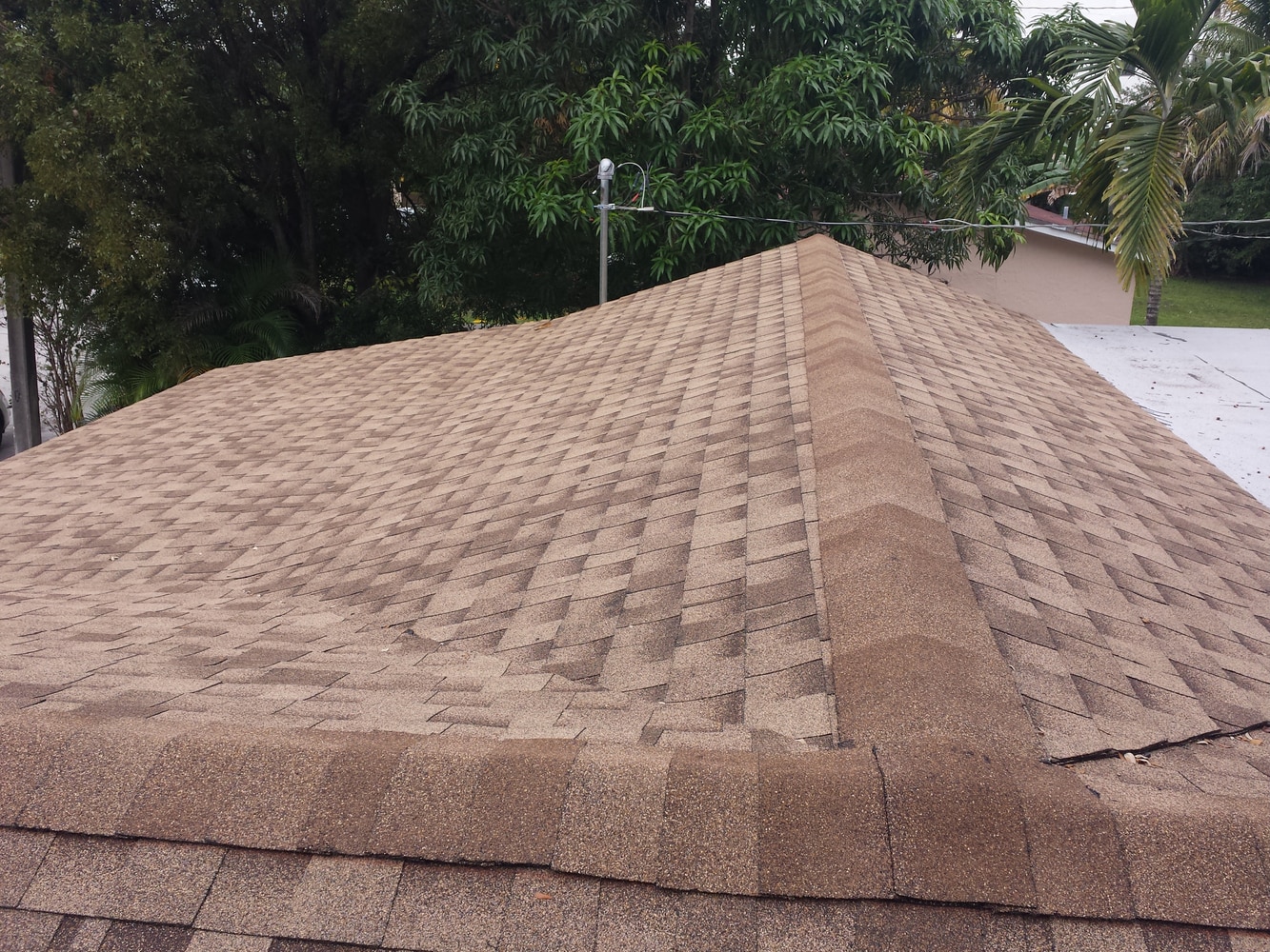 GAF system shingle roof in Coral Gables/Coconut Grove