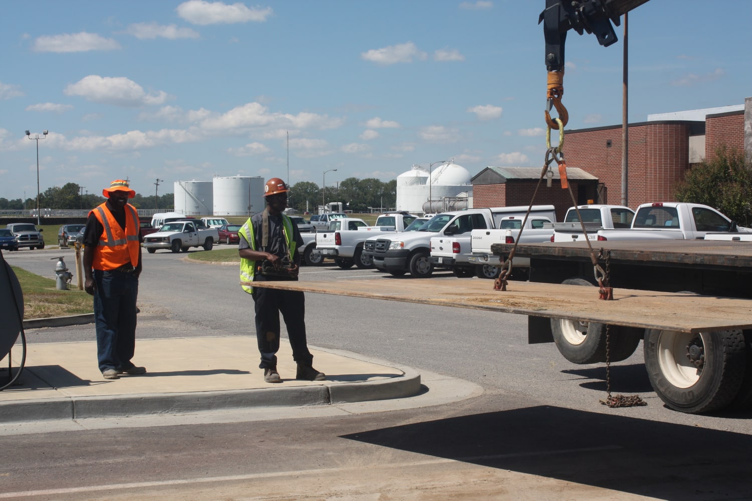 waste water treatment plant